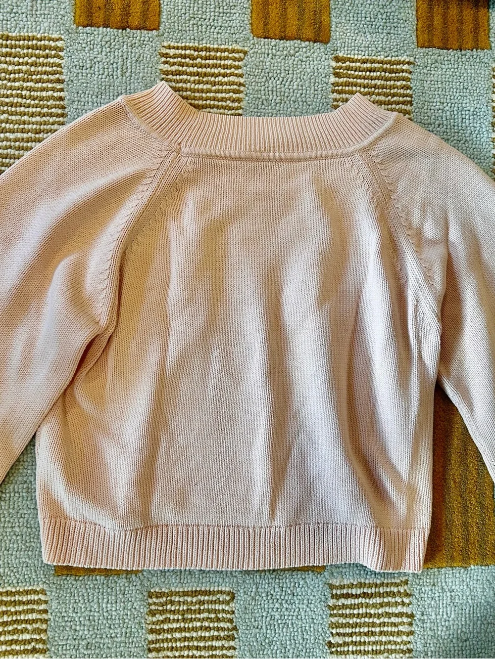 J. Crew Light Pink Crewneck Sweater